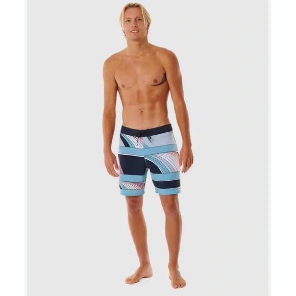 Rip Curl Mirage Surf Revival Lines Board/ Swimming Shorts - Picture 3 of 12